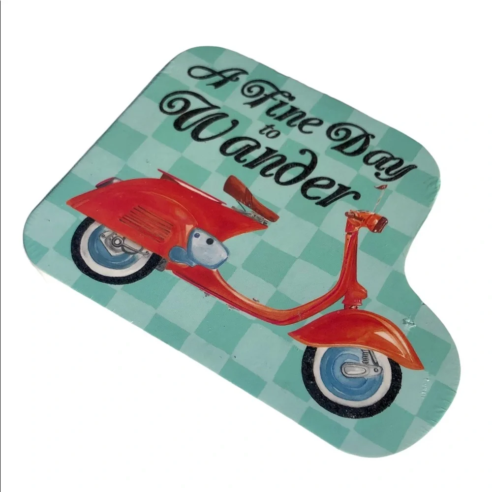 Lily McGee Die-Cut Shaped Small Notepad ~ Scooter: Fine Day to Wander (5997)